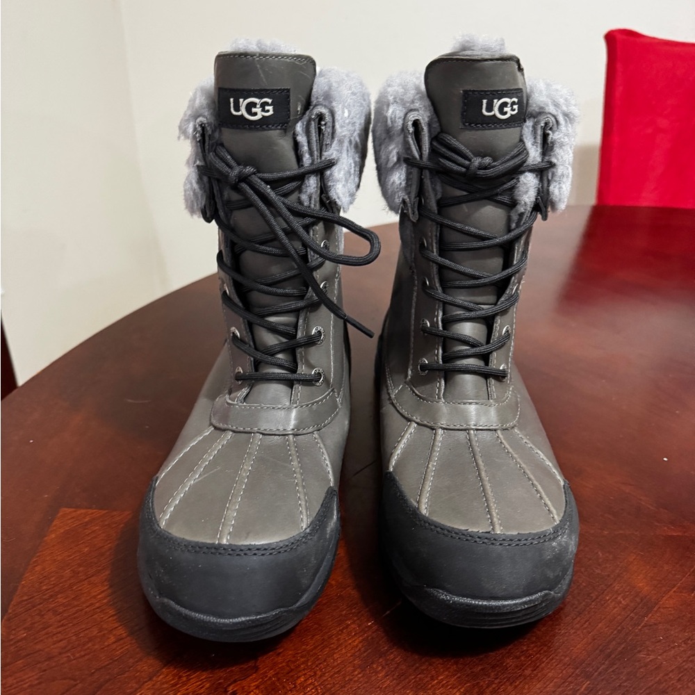UGG Gray and Black Men's Boots